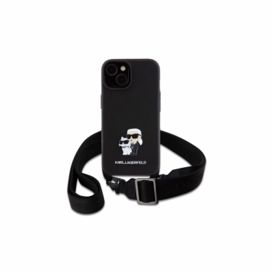Karl Lagerfeld Saffiano Crossbody Popruh Metal Karl and C...