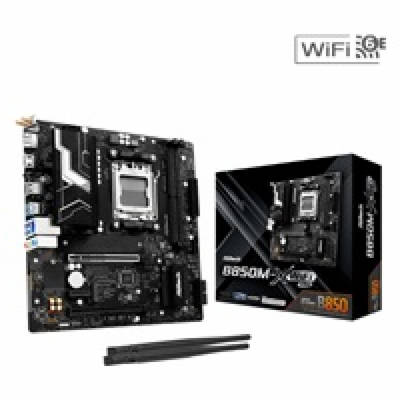ASRock MB Sc AM5 B850M-X WIFI R2.0, AMD B850, 2xDDR5, 1xD...