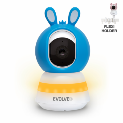 EVOLVEO Baby Monitor LUX- Chytrá 360° videochůvička s noč...