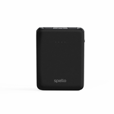 Spello Pocket powerbanka - 5000mAh - černá
