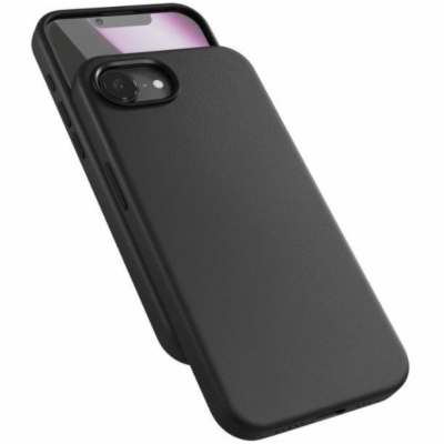 Epico Mag+ kožený kryt iPhone 16e - černá