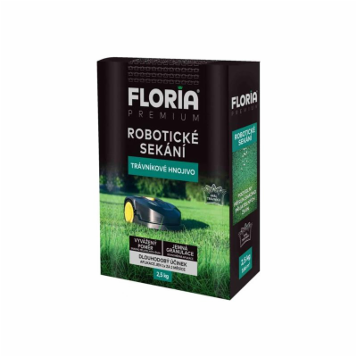 Trávníkové hnojivo FLORIA Premium pro robotické sekání 2,5kg