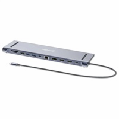 MANHATTAN Dokovací stanice USB-C 12v1, 2xHDMI, DP, USB-C ...