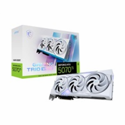 MSI VGA NVIDIA GeForce RTX 5070 Ti 16G GAMING TRIO OC WHI...