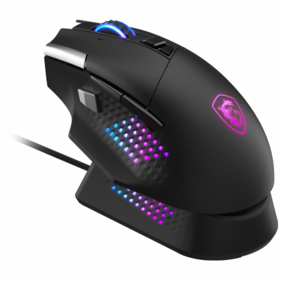 MSI herní myš VERSA PRO Wireless + Mouse Dock PRO/ bezdrá...