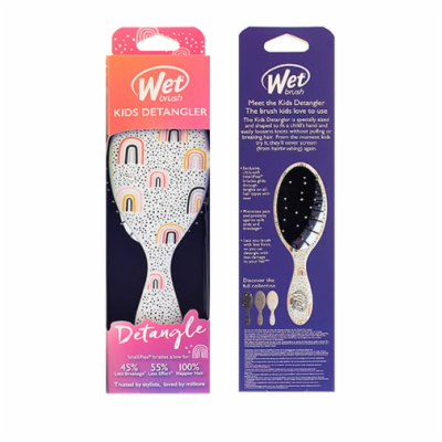 Wet Brush Kids Detangler kartáč na vlasy Rainbows
