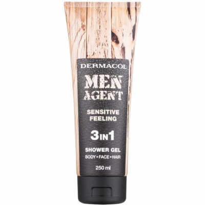 Dermacol Men Agent Sensitive Feeling 3in1 sprchový gel 25...