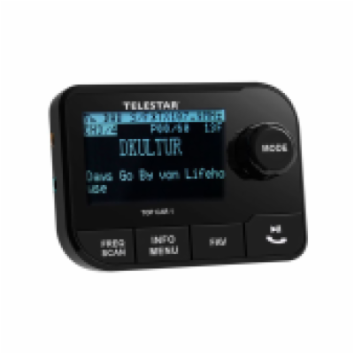 Telestar TOP CAR 1 DAB+ adaptér do auta, Bluetooth, FM tr...