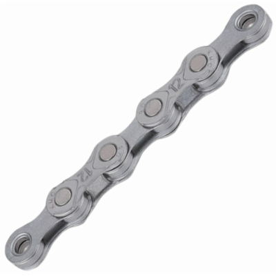 Řetěz KMC e12 E-bike, EPT povrch šedý v krabičce - 130 čl...