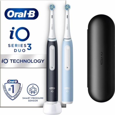 Oral-B iO Series 3 Duo Black/Ice Blue