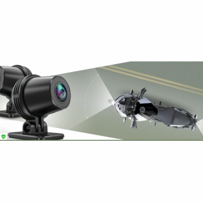 NAVITEL MS850 DUAL palubní kamera s Carplay na