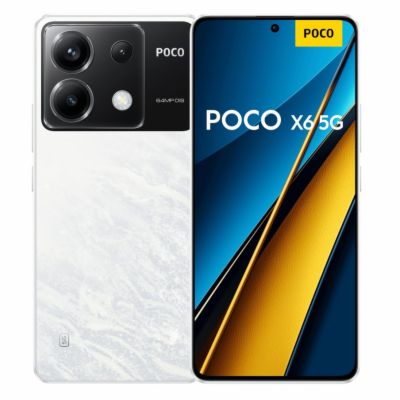 Mobilní telefon POCO X6 5G White 8 GB RAM 256 GB ROM Smar...