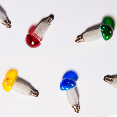 Žárovka Muchomůrka barevná 20V/0,1A, Exihand, 1ks