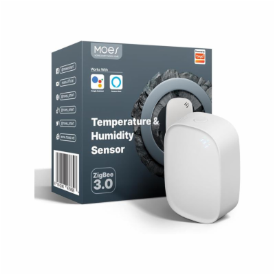 Smart senzor teploty a vlhkosti MOES ZSS-S01-TH-C-MS ZigB...