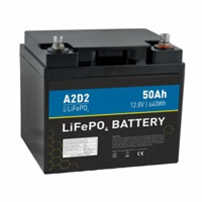 AVACOM A2D2 baterie LiFePO4 12,8V 50Ah M6