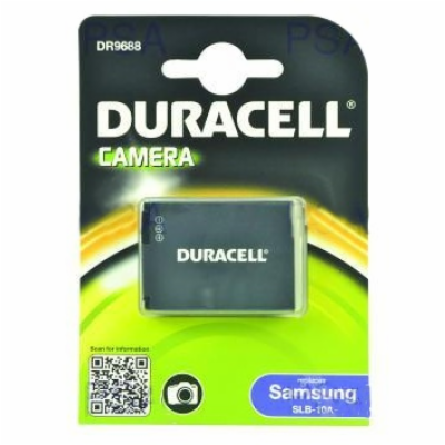 DURACELL Baterie - DR9688 pro Samsung SLB-10A, černá, 750...