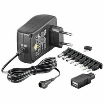 Goobay Univerzální napájecí adaptér 230V/3-12V stejnosměr...