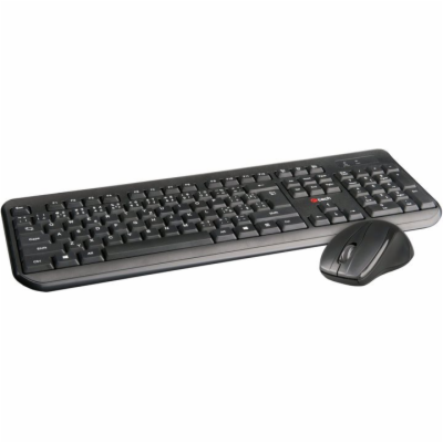 C-TECH klávesnice WLKMC-01, bezdrátový combo set s myší, ...