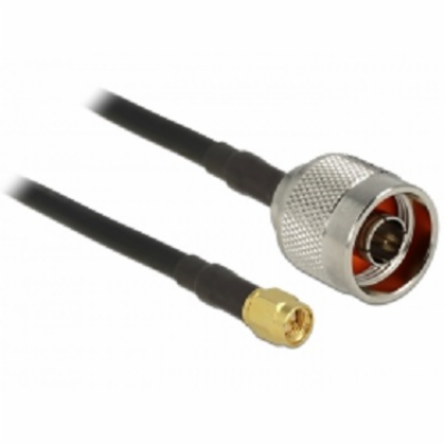 Delock Antenna Cable N plug > SMA plug CFD200 2.5 m low loss