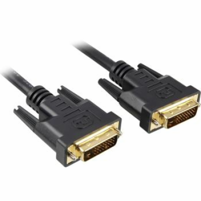 PREMIUMCORD Kabel DVI - DVI propojovací 2m (DVI-D, M/M, d...