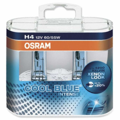 OSRAM žárovka H4 12V, 60/55W Cool Blue Intense 64193CBI -...
