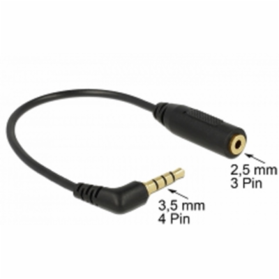 Delock Audio kabel Stereo jack 3.5 mm 4 pin samec > Stere...