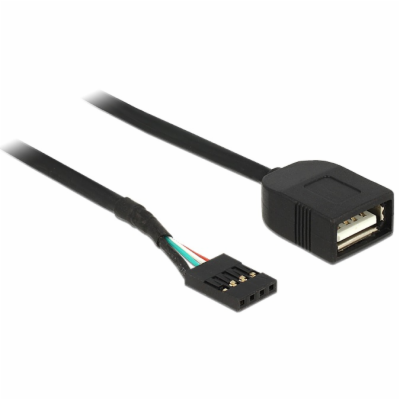Delock USB kabel Pin konektor samice > USB 2.0 type-A sam...