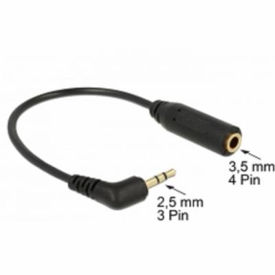Delock Audio kabel Stereo jack 2.5 mm 3 pin samec > Stere...