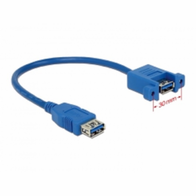 Delock kabel USB 3.0 Type-A samice > USB 3.0 Type-A samic...