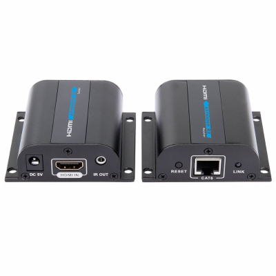 PremiumCord HDMI extender na 60m přes jeden kabel Cat5e/C...