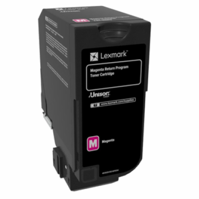 LEXMARK toner CS720, CS725, CX725 Magenta Return Programm...