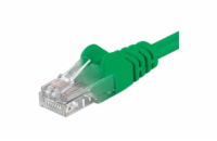 PREMIUMCORD Patch kabel UTP RJ45-RJ45 CAT5e 1m zelená