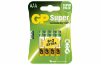 GP AAA Super alkalická - 8 ks (6 + 2)