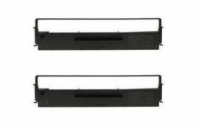 SIDM Black Ribbon Cartridge for LQ-300/+/+II/570/+/580/8xx, Dualpack
