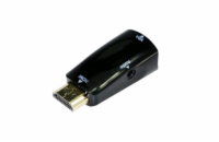 GEMBIRD redukce HDMI na VGA + Audio, M/F, černá