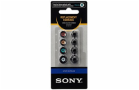 SONY náhradní silik. koncovky do sluchátek, černé