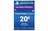 Sony PlayStation Store předplacená karta 20 EUR PlayStation Live Cards Hang EUR20/SVK