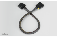 AKASA kabel  prodloužení 4pin MOLEX kabelu, 30cm