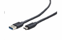 CABLEXPERT Kabel USB 3.0 AM na Type-C kabel (AM/CM), 1m, černý