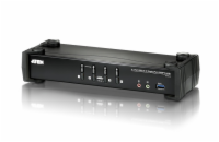 ATEN 4-port 4K DisplayPort KVMP USB3.0, audio