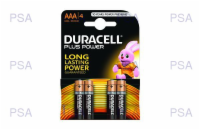 Duracell MN2400B4 Duracell Plus AAA 4 Pack