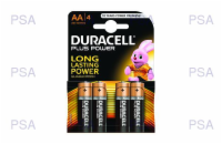  Duracell MN1500B4 Duracell Plus AA 4 Pack