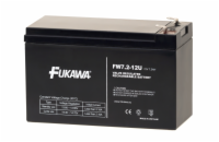 FUKAWA FW 7,2-12 F2U 12V 7,2Ah FUKAWA olověná baterie FW 7,2-12 F2U do UPS APC/ AEG/ EATON/ Powerware/ 12V/ 7,2 Ah/ životnost 5 let/ Faston F2-6,3mm