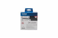 Brother - DK-22251 (papírová role 62mm x 15,24m) - dvoubarevný tisk při použití v QL-8xx