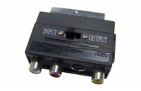 Sencor SAV 151-000 SCART konektor - 3x RCA/M+S-video konektor