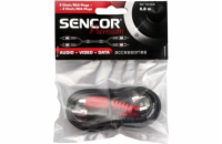 Sencor SAV 102-025 2x Cinch/RCA konektor - 2x Cinch/RCA konektor