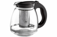 Lamart LT7027 Konvice na čaj VERRE 1,5 l, černá
