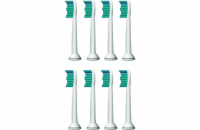 Philips HX6018/07 Sonicare ProResults, náhradní hlavice, standardní velikost, 8 kusů, nasazovací, bílá