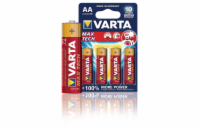 Varta VARTA-4706/4B - Alkalická Baterie AA 1.5 V Max Tech 4-Blistr