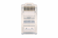 Emos RJ45 konektor UTP CAT 5e, drát, 20 ks